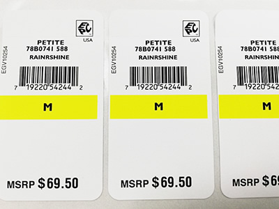 Etiquetas pré-impressas RFID